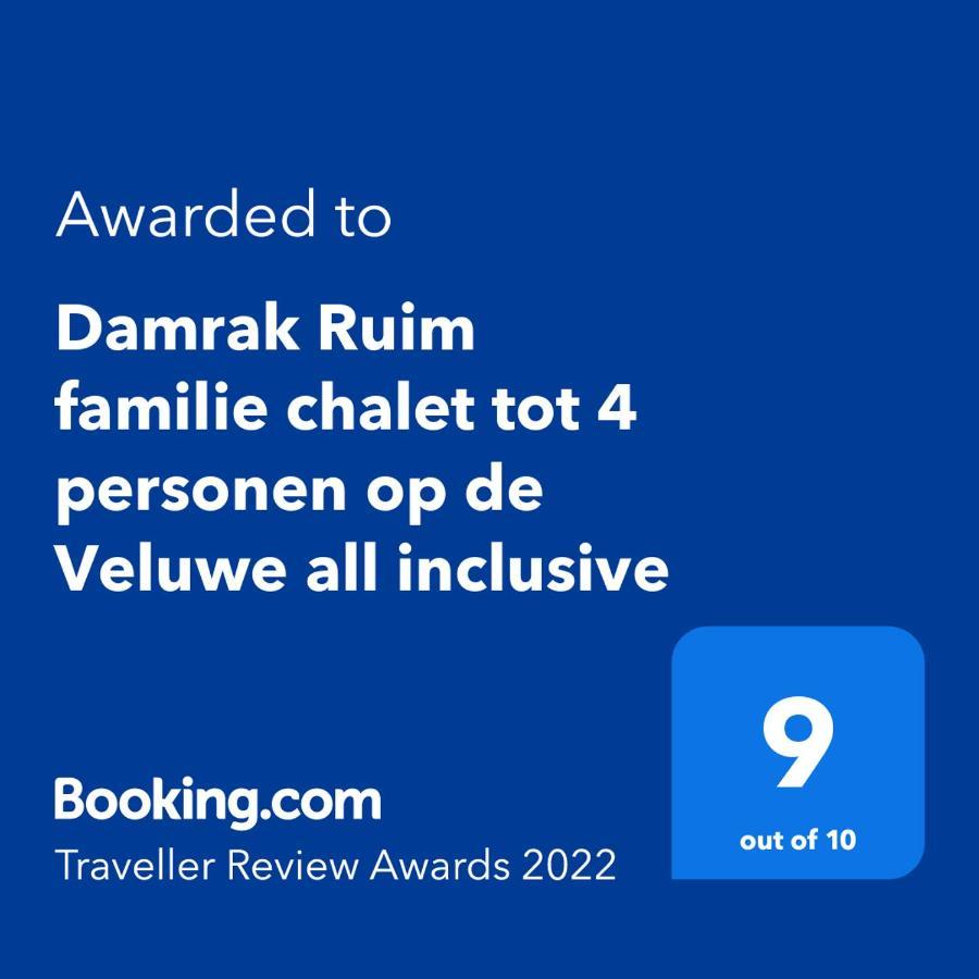 Ruim Familie Chalet Tot 4 Personen Op De Veluwe Bungalowpark De Kern Putten Dış mekan fotoğraf
